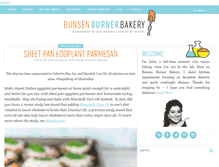 Tablet Screenshot of bunsenburnerbakery.com